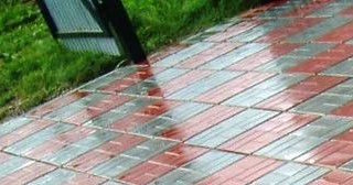Профессиональная укладка цементной тротуарной плитки в Спасске-Дальнем в октябре